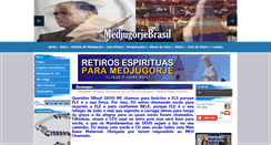 Desktop Screenshot of medjugorjebrasil.com